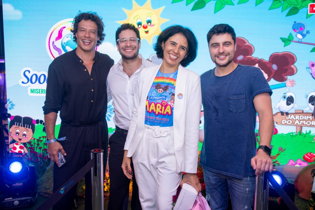 Nando Rodrigues, Rainer Cadete, Alessandra Teixeira E Guilherme Leican
