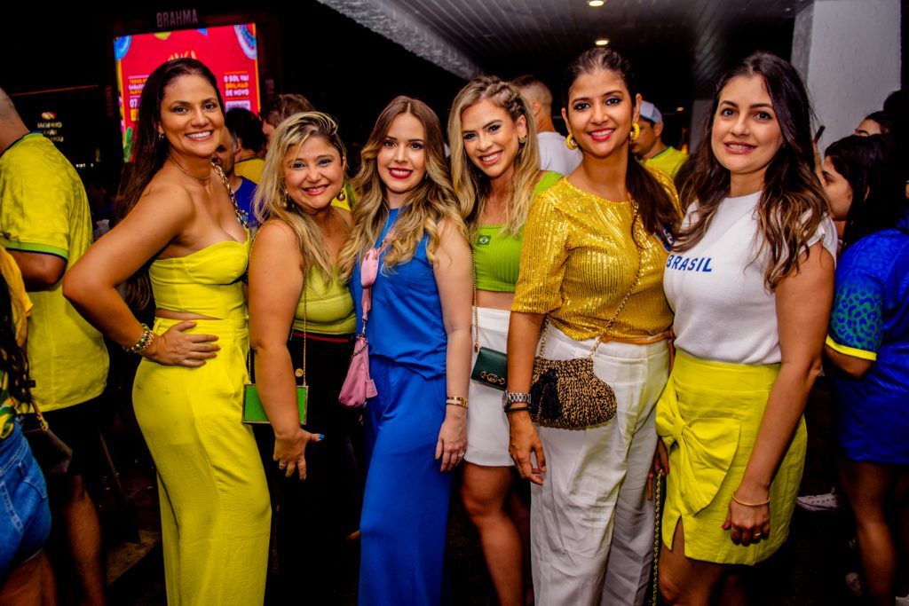 Natascha Viana, Rafaela Brito, Lucinha Feitosa, Kécia Cidrak, Renata Viana E Juliana Nunes