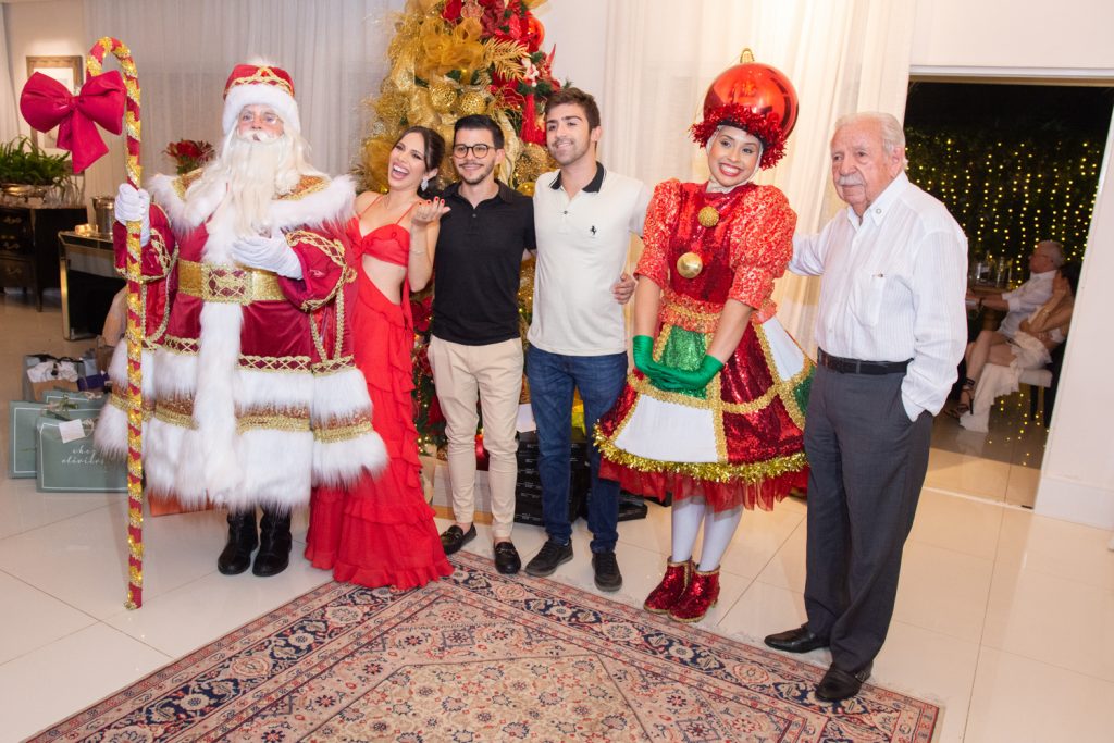 Papai Noel, Nolce Vasconcelos, Pedro Paulo Carapeba, Marco Antônio Vasconcelos, Natalina E Paulo Carapeba