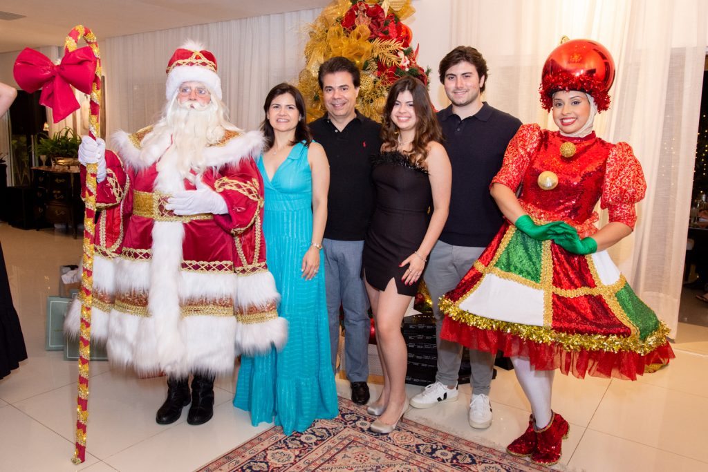 Papai Noel, Ticiana, Duda, Sarah E Dudu Brígido, E Natalina