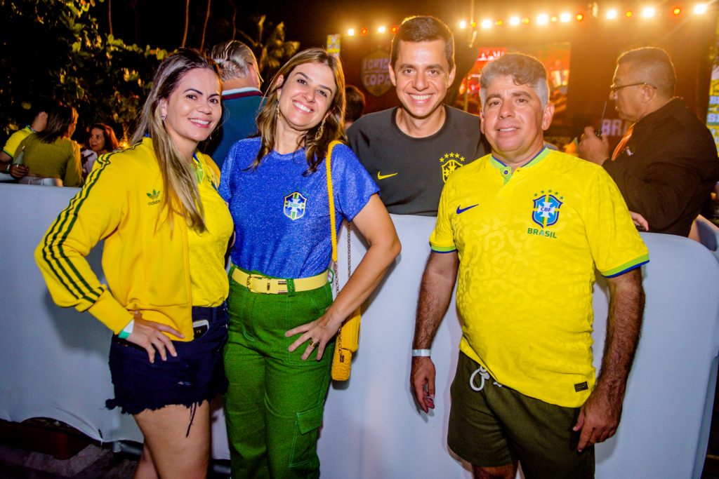 Riana Aguiar, Renata Holanda, Alberto Aguiar E Wellington Holanda