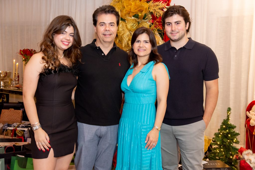 Sarah, Duda, Ticiana E Dudu Brígido