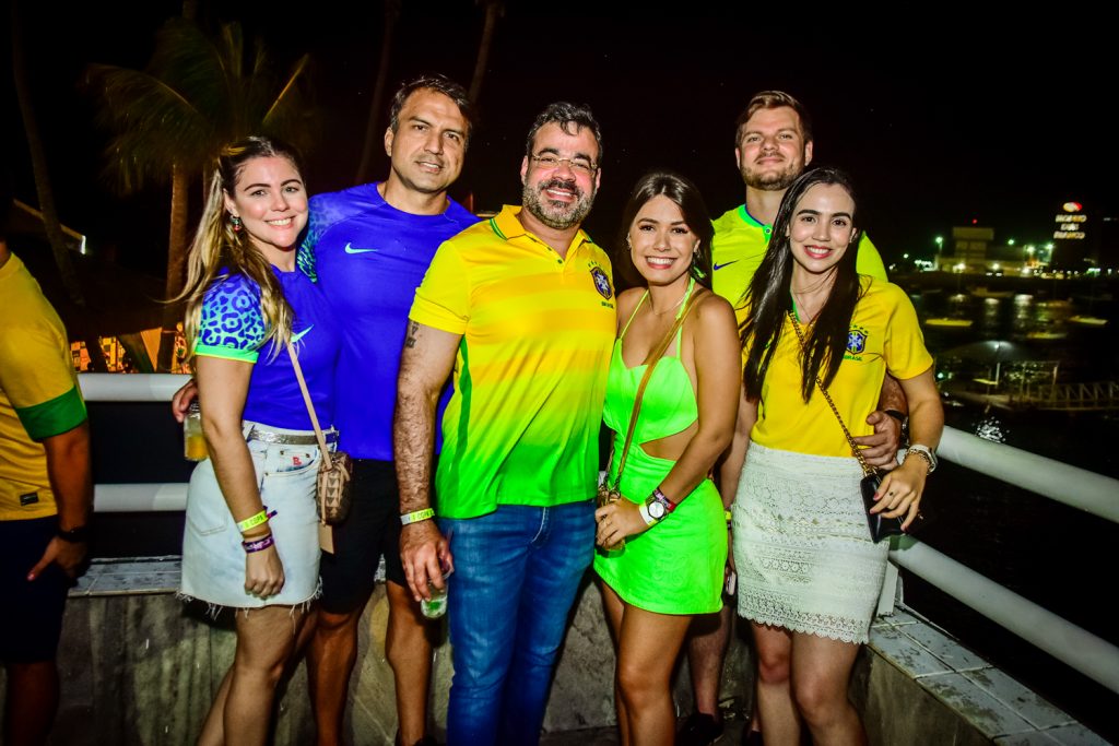 Tatiane Medeiros, Rafael Gois, Rodrigo Bona, Ana Karine, Miguel Gazzineo E Lara Colares