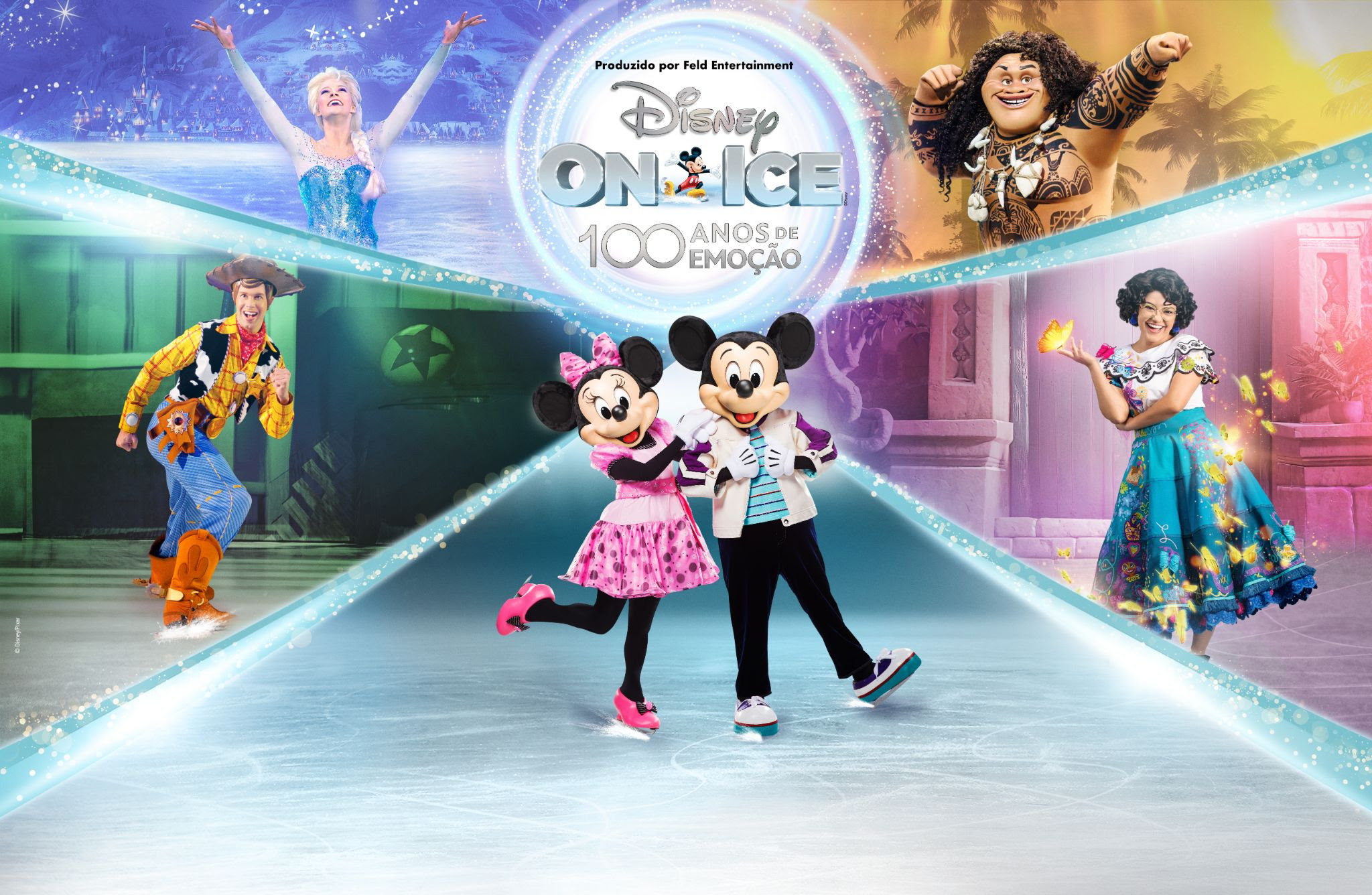 Comemorando 100 anos de emoção, Disney On Ice 2023 chega ao Rio de Janeiro