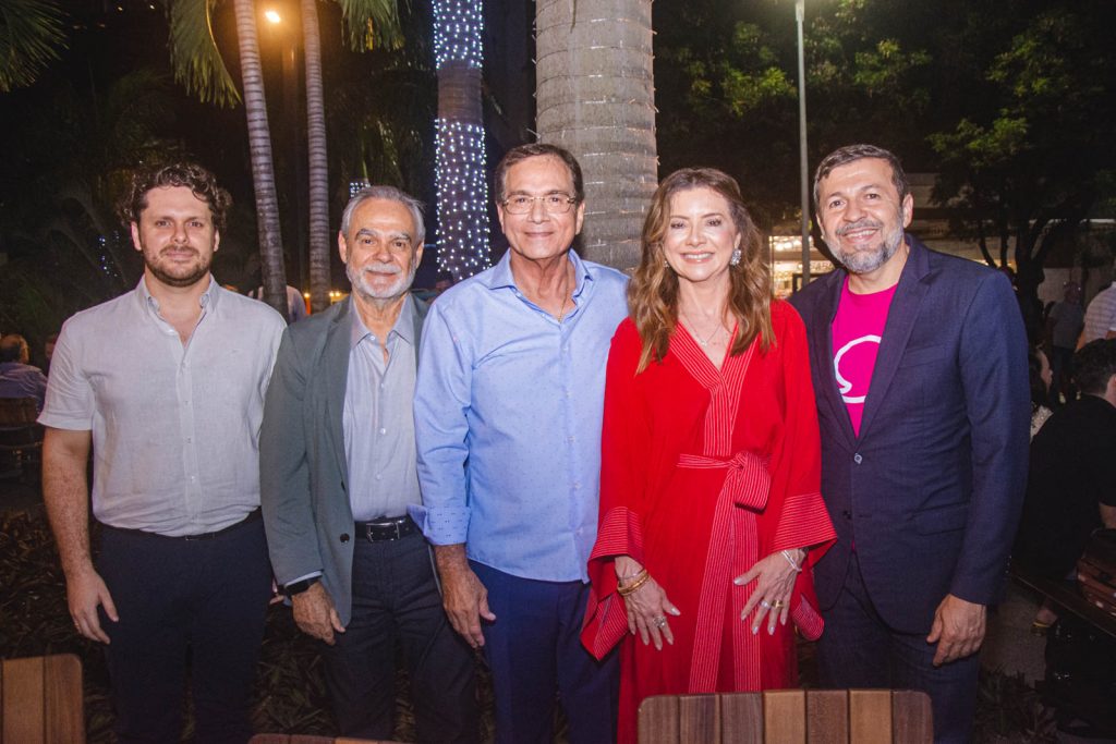 Victor Perlingeiro, Max Perlingeiro, Beto Studart, Emilia Buarque E Elcio Batista