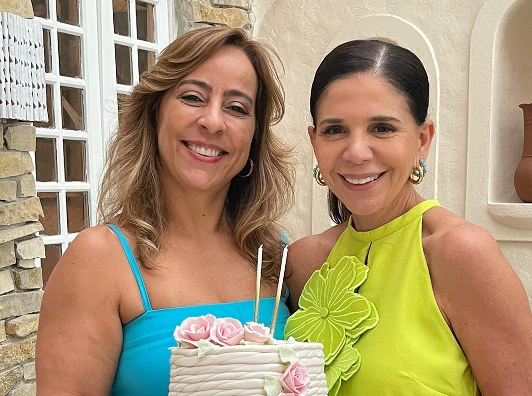 Maria Lúcia Negrão e Letícia Macedo festejam a nova idade em dose dupla