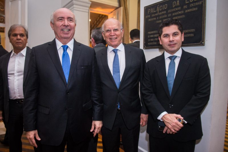 Palácio da Luz  - Tales de Sá Cavalcante toma posse como presidente da Academia Cearense de Letras