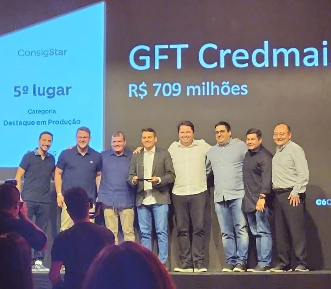 Destaque nacional, GFT Credmais é premiada na categoria Produção em premiação do C6 Bank