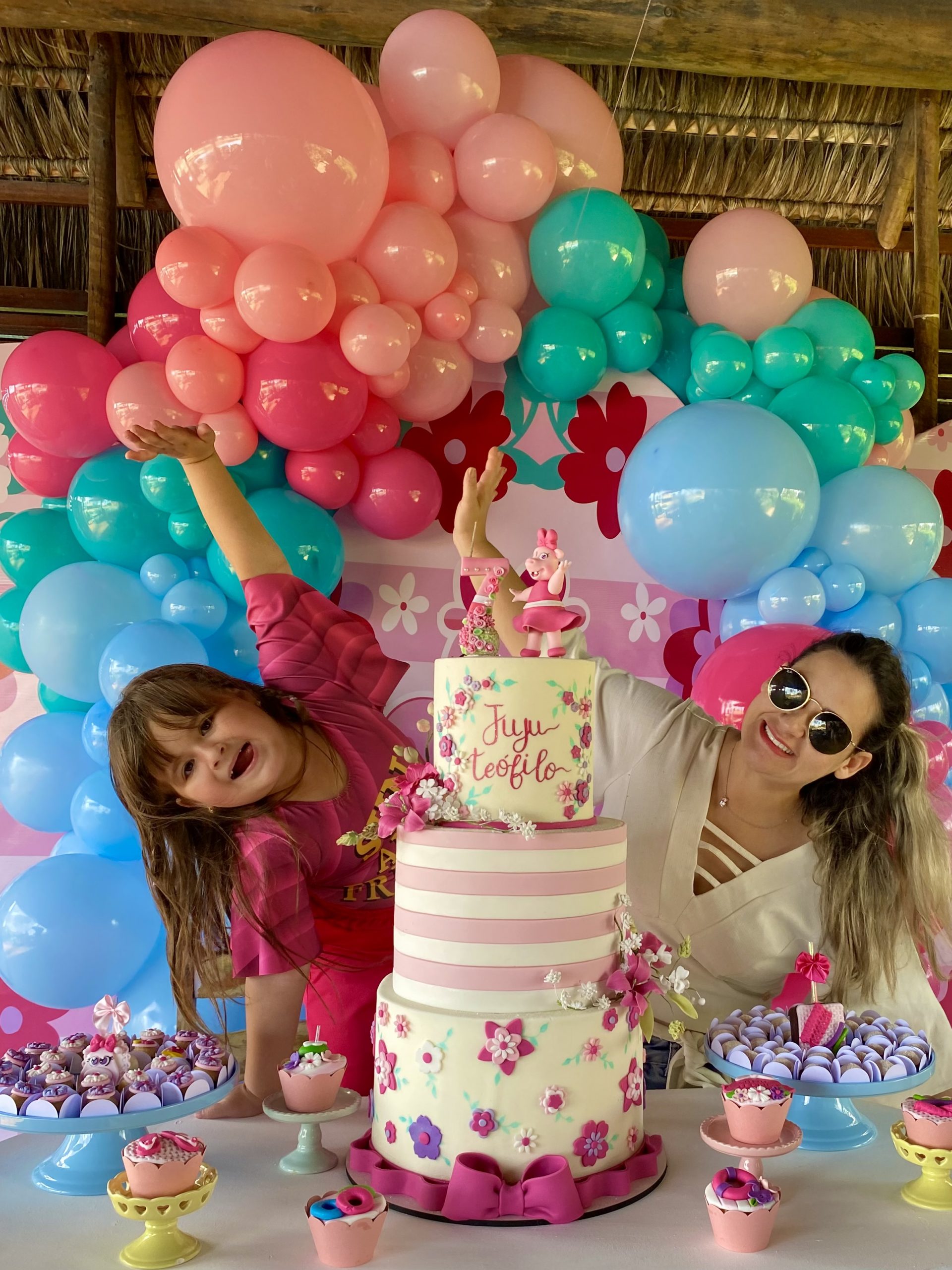 Juju Teófilo celebra a chegada dos seus 7 aninhos no Beach Park