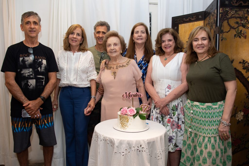 Mariléa Browne Com Os Filhos