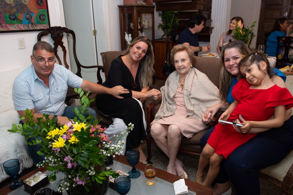 Miguel E Natascha Pila, Mariléa Browne, Carol Machado E Maria Eduarda Rocha