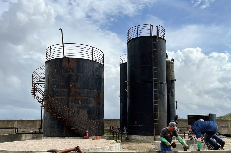 Construção de pequeno trecho de estrada agilizará reciclagem de resíduos líquidos que são muito nocivos ao meio ambiente