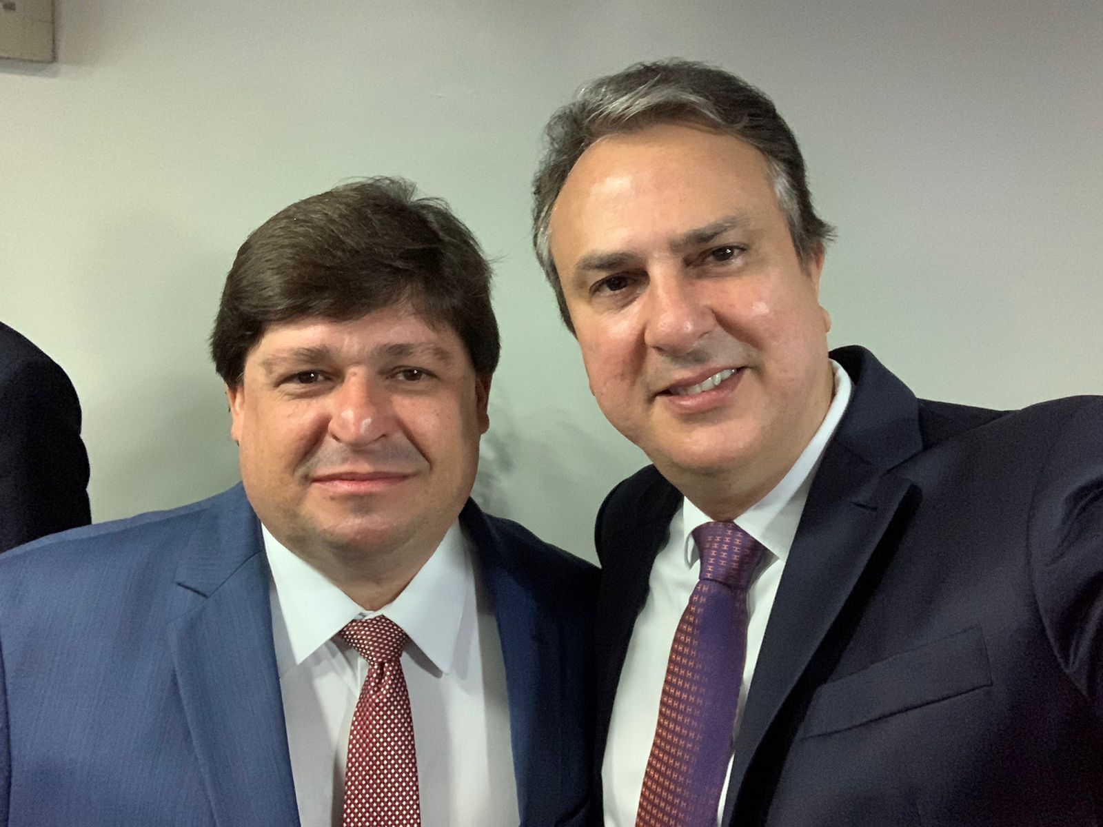 Deputado George Lima participa da posse de Elmano e parabeniza Camilo