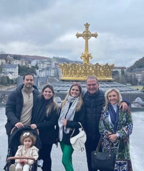Graça Dias Branco e Jório da Escóssia aproveitam as férias em família na Europa