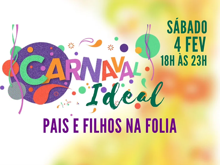 Tradicional “Carnaval Pais e Filhos na Folia”, do Ideal Clube, promete agitar o fim de semana
