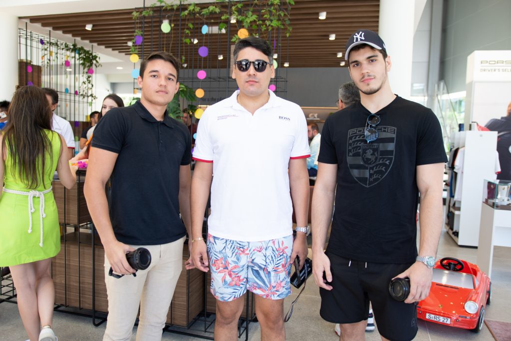 Alec Shinner, Thiago Réges E Yan Vitor