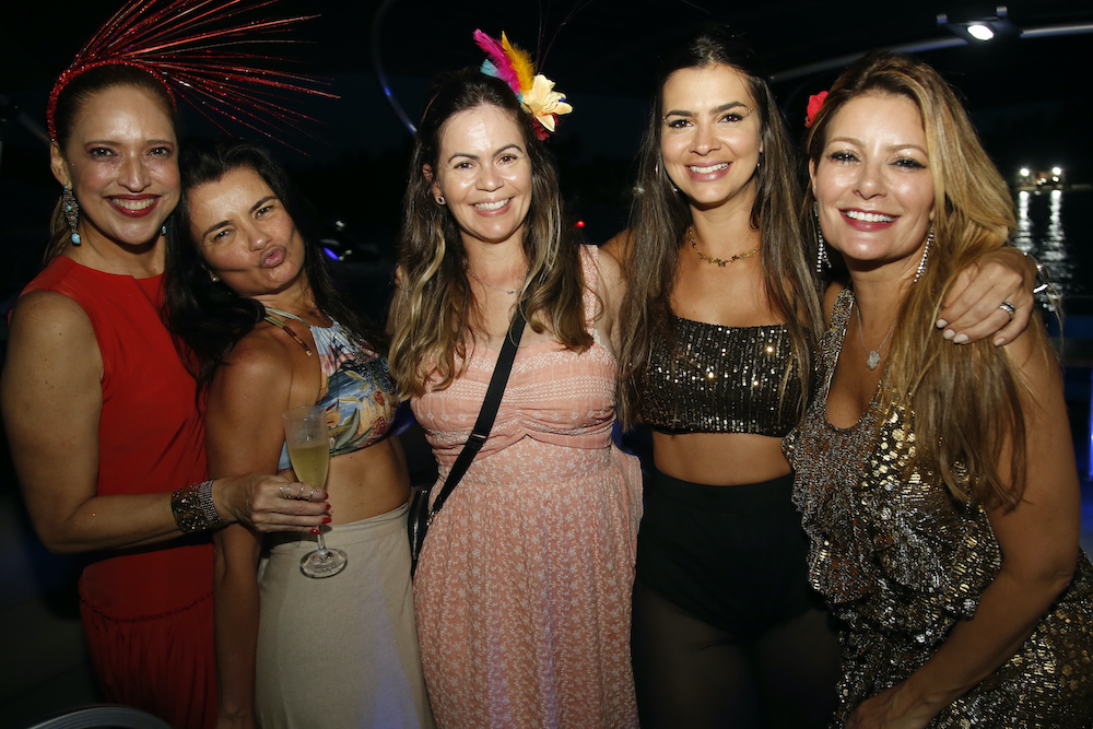Ana Cláudia Canamary, Lara Sisnando, Riane Aguiar, Paula Sancho E Tatiana Luna