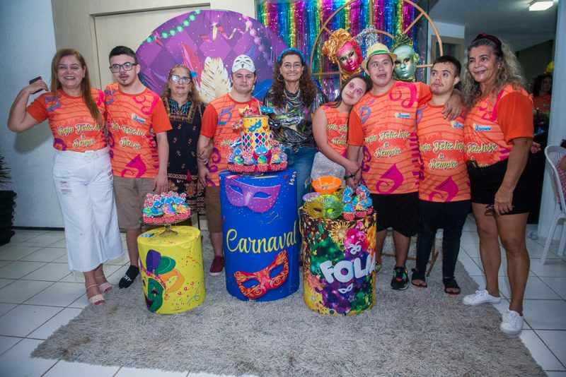 Folia garantida - Associação Fortaleza Down promove bloquinho de Carnaval para jovens e crianças com síndrome de Down