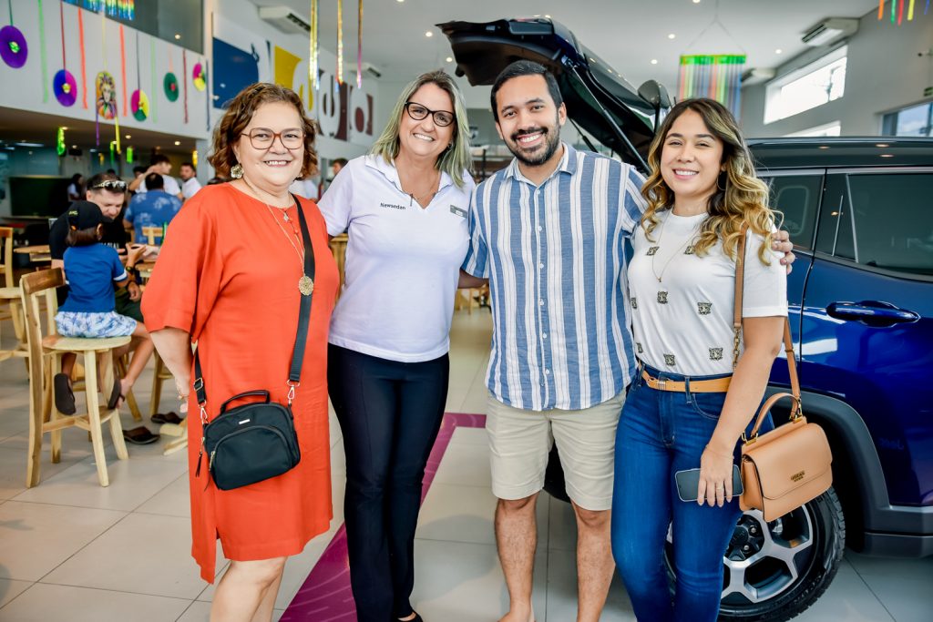 Conceição Araújo, Marcia Dantas, Matheus Araújo E Deborah Alves