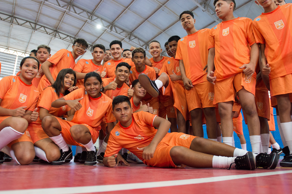 Em Maracanaú, projeto Futsal Sesc inaugura seu 31º núcleo no Estado