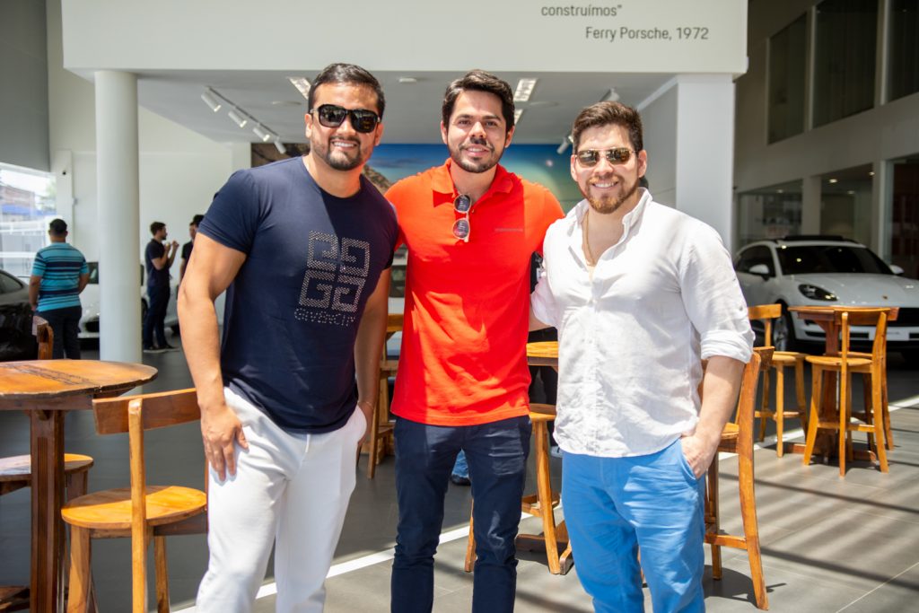 Diego Azambuja, Pedro Lima E Roger Castro