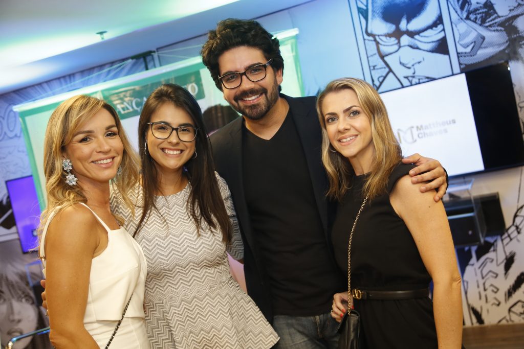 Karine Aragão, Lívia Macedo, Matheus Chaves E Jana Figueiredo