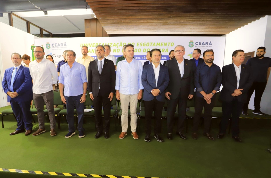 Governo do Ceará assina PPP para universalizar a coleta de esgotos que prevê investimentos de R$ 18,9 bilhões Governo do Ceará assina PPP para universalizar a coleta de esgotos que prevê investimentos de R$ 18,9 bilhões