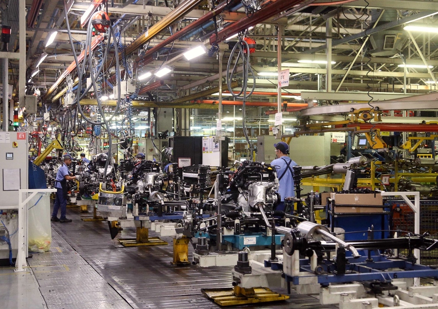Produção industrial no Brasil cai 5,3 pontos em junho