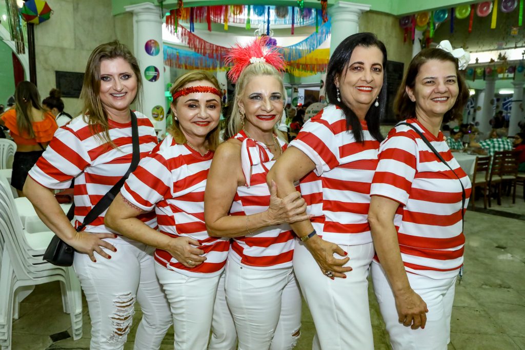 Regina Braga, Eliane Novais, Rosangela Dias, Fatima Serpa E Patricia Verissimo