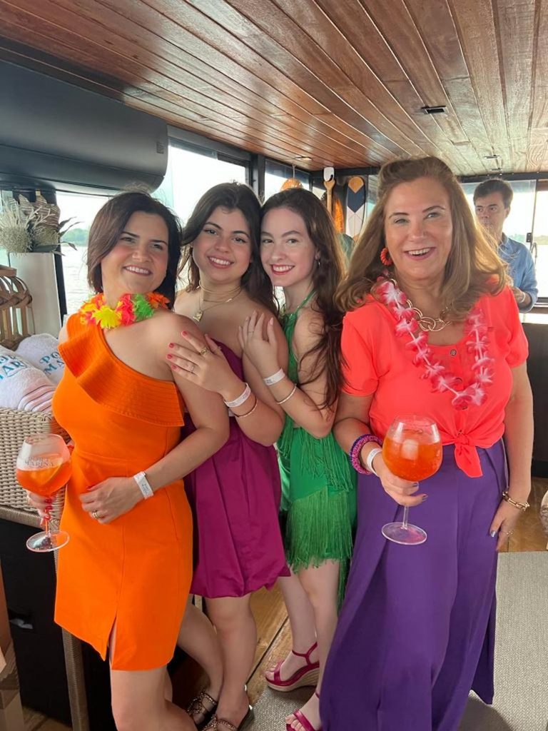 Ticiana E Sarah Brígido, Júlia Brasil E Jória Araripe