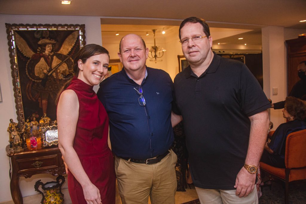 Alexandra Machado, Marcelo Machado E Edson Ventura