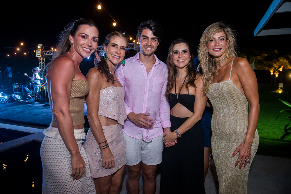 Ângela Martin, Raquel, Pedro, Laura Jucá E Bianca Bonorande