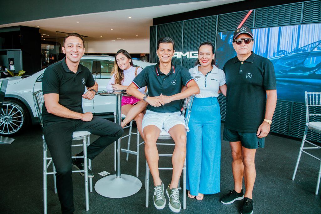 Chang Santos, Lívia Karen. Ariel Aragão, Karol Mota E Odmar Feitosa