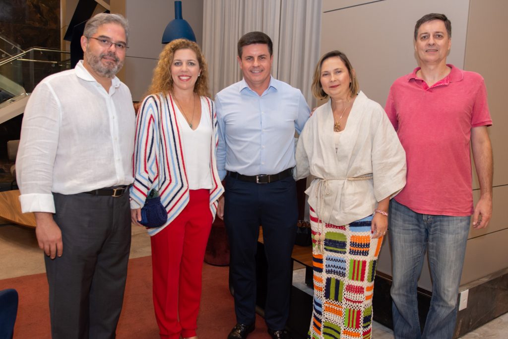 Edson Queiroz Neto, Ticiana Rolim Queiroz, Ives Castelo Branco, Renata Paula Santiago E Marcos Pedole