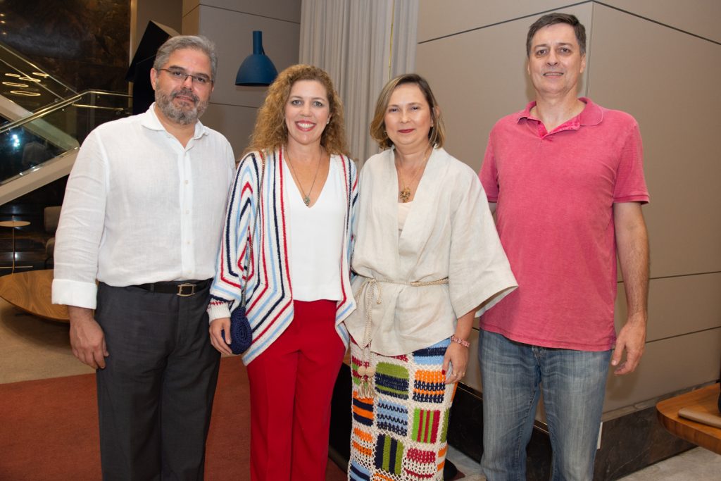 Edson Queiroz Neto, Ticiana Rolim Queiroz, Renata Paula Santiago E Marcos Pedole