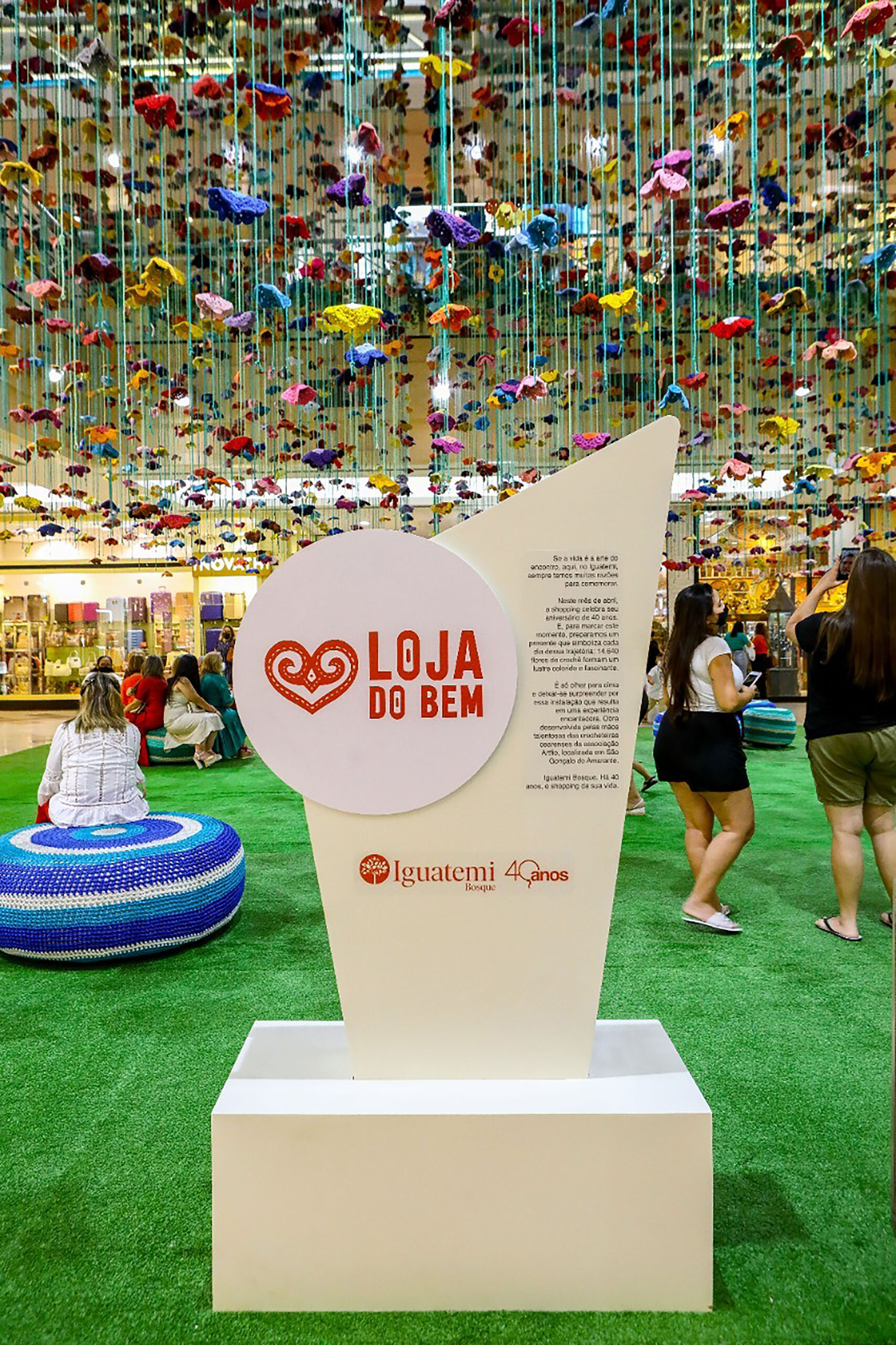 Loja do Bem do Shopping Iguatemi Bosque participa da Auê Feira Criativa