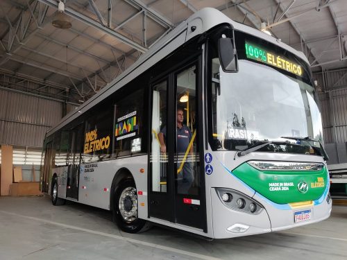 TEVX Higer apresenta modelo de ônibus elétrico no evento C-MOVE