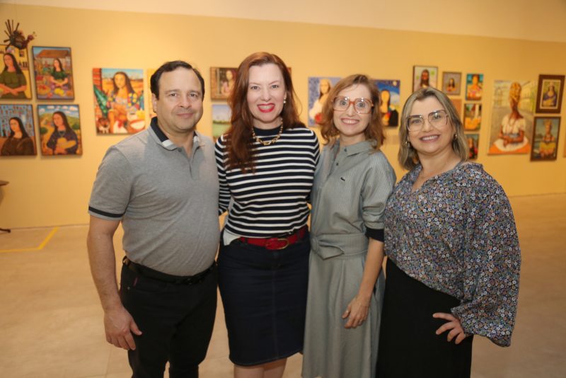 Arte e Cultura - 23 ª Exposição “Novos Olhares Para Monalisa” foi aberta na Caixa Cultural de Fortaleza