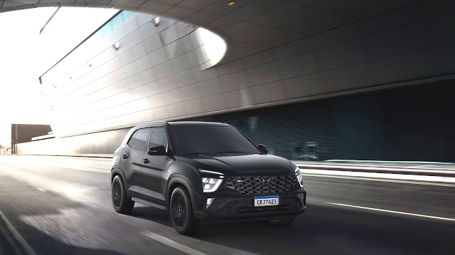 Todo em preto, Hyundai lança Creta em sua versão night edition