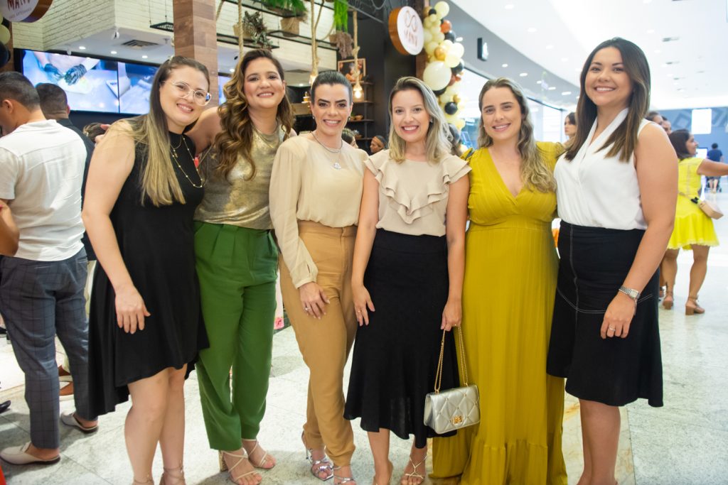 Ivana Rodrigues, Shyrley Costa, Manu Acário, Auria Júliana, Naiana Medeiros E Emannuela Ramalho