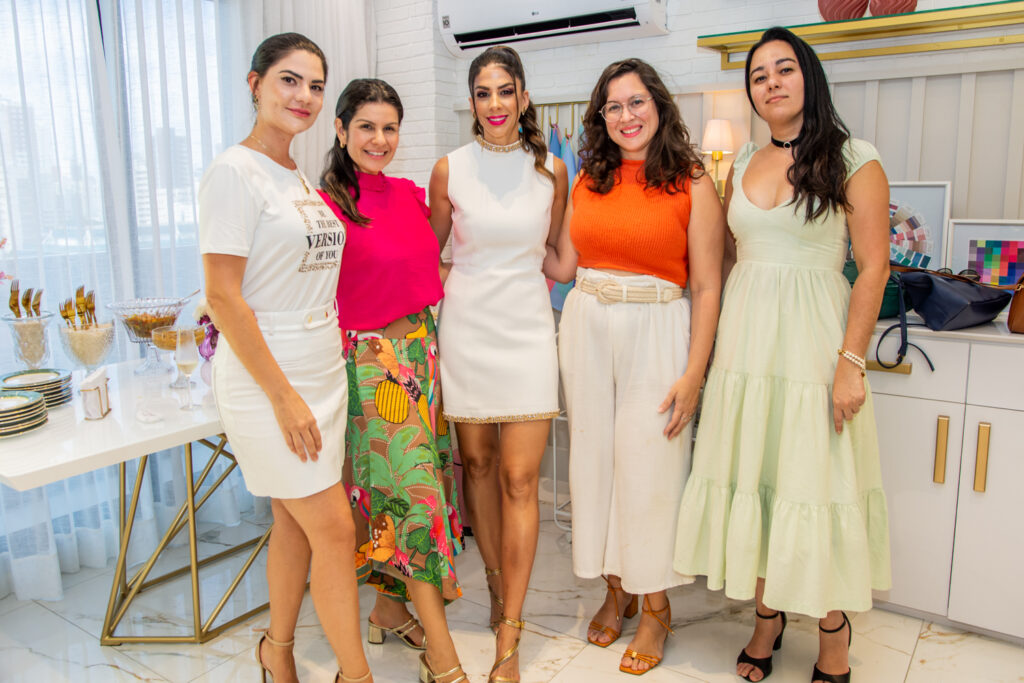 Jordana Soares, Natassia Ribeiro, Luciana Borges, Marina Xavier E Beatriz Chaves