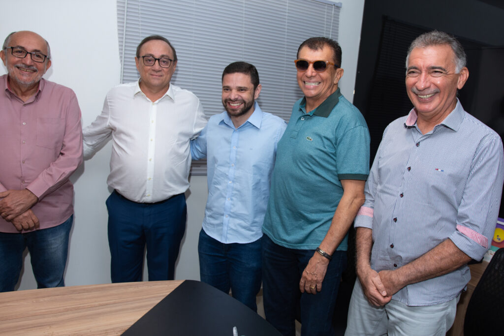 José Leite, Tin Gomes, Julinho, Ely Aguiar E Artur Bruno
