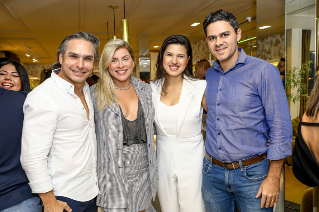 
				Loredan Bernutty, Genice Brandão, Jamile Almeida e Alexandre Prado
				