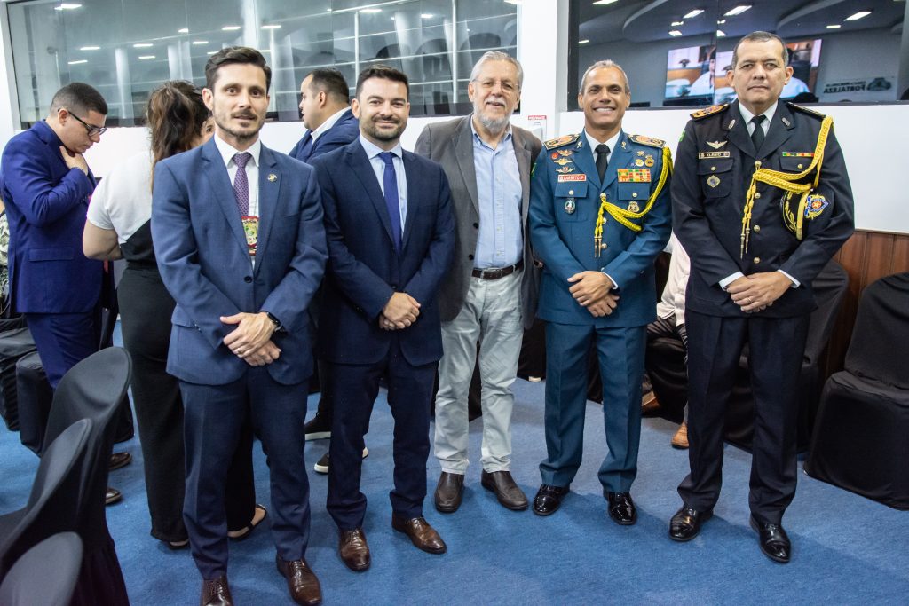 Marcio Gutierrez, Gilberto Bastos, Cel. Cláudio Barreto E Cel. Klênio Savyo