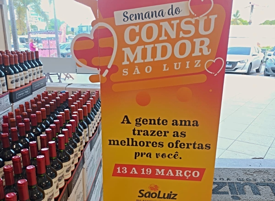 Mercadinhos São Luiz tem 120 itens em oferta durante a Semana do Consumidor