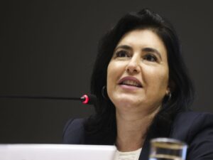 Ministra Do Planejamento E Orçamento, Simone Tebet. Foto Agência Brasil