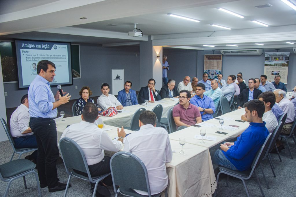 Palestra Com Salmito Filho Para O Amigos Em Acao (4)