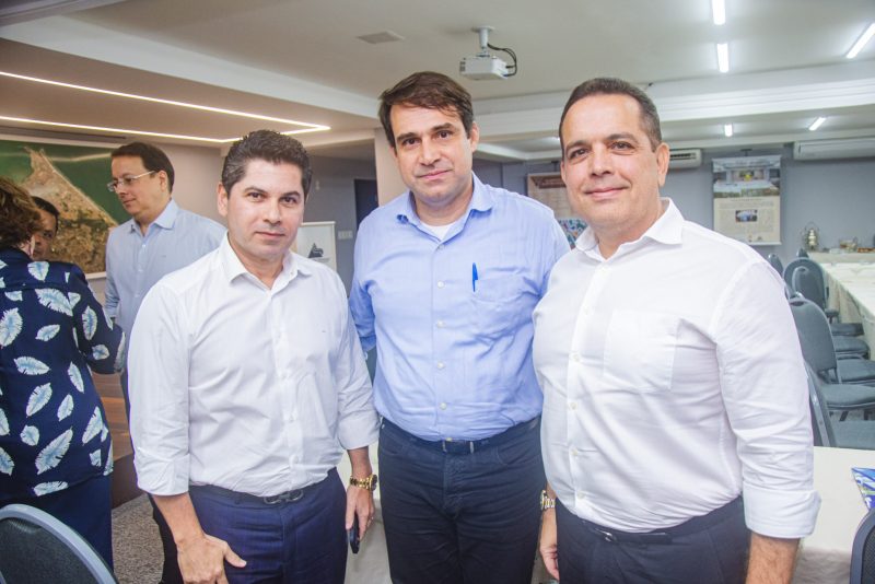 Desenvolvimento Econômico do Estado - Salmito Filho profere palestra exclusiva para empresários e investidores no auditório da Alessandro Belchior Imóveis