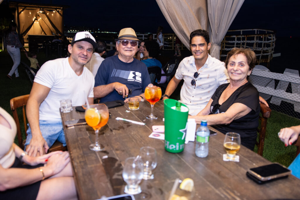 Rafu Santos, Eliezer Santos, Glauco Holanda E Célia Santps