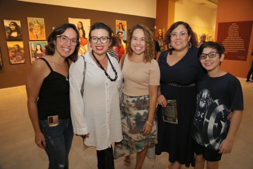 Raquel Soares, Candida Lopes, Mari Soares, Andrea Carvalho E Igor Lopes